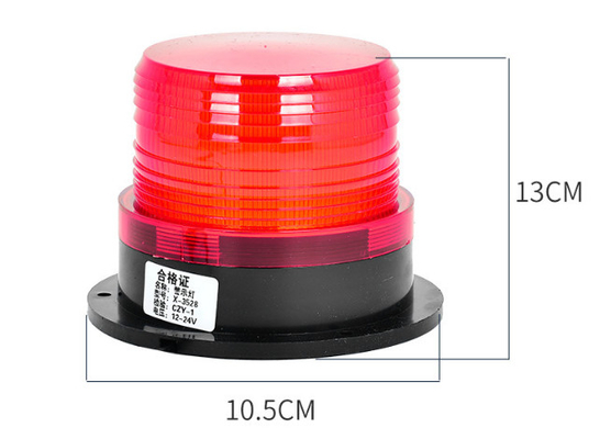 Vehicle Flashing Yellow Traffic Indicator Light Led Warning Strobe Beacons DC30V