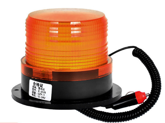 Vehicle Flashing Yellow Traffic Indicator Light Led Warning Strobe Beacons DC30V