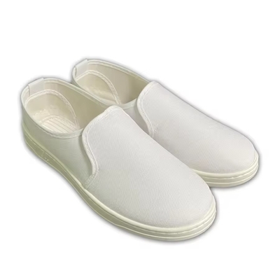 Scarpe bianche anti-slip SPU Sole Anti-statico Sala pulita Scarpe ESD Sala pulita senza polvere Scarpe antistatiche per laboratorio di fabbrica di computer