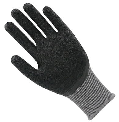 Guanti poliesteri lattici antiscivolo Lavoro edilizio Anti scivolo Mani Protezione personale Guanti da giardino